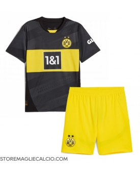 Borussia Dortmund Maglia Gara Trasferta Repliche 2024-25 Bambino Maniche Corte